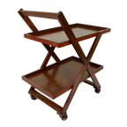 Premium Wooden Tea Trolley