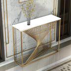 High-End European-Style Console Table Light Luxury Table