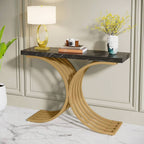 Half Ring Console Hallway Table Entres Table