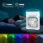 Portable Mini Air Conditioner Mist Fan 10-Inch