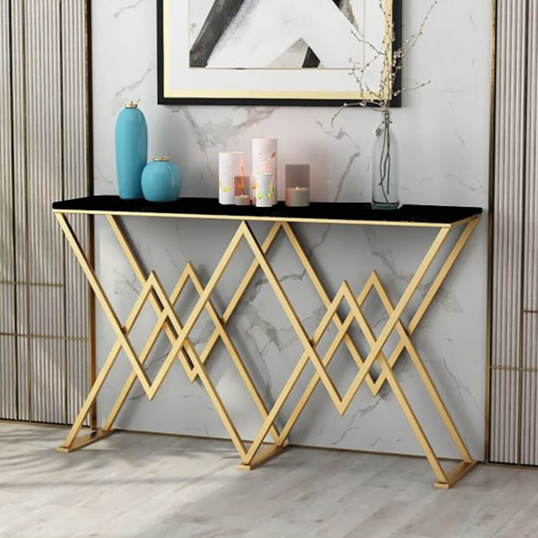 W Model Modern Luxury Console Table