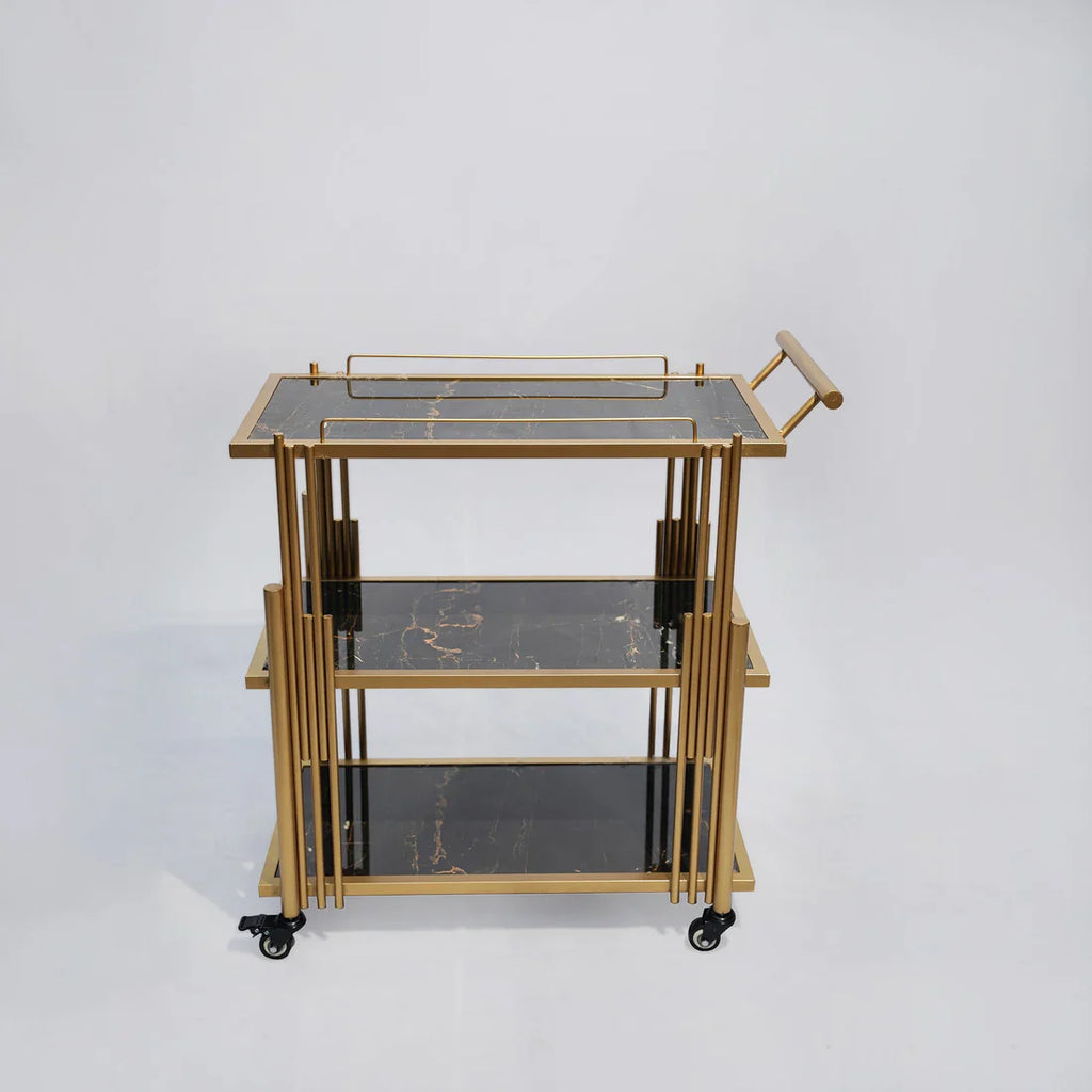 Serving Cart Kitchen Trolley For Household