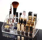 16 Compartment Cosmetic Makeup Jewellery Acrylic Lipstick Storage Organiser Box