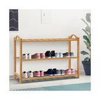 Premium Wooden Shoe Rack 3,4,5 Layers