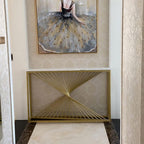 High-End European-Style Console Table Light Luxury Table