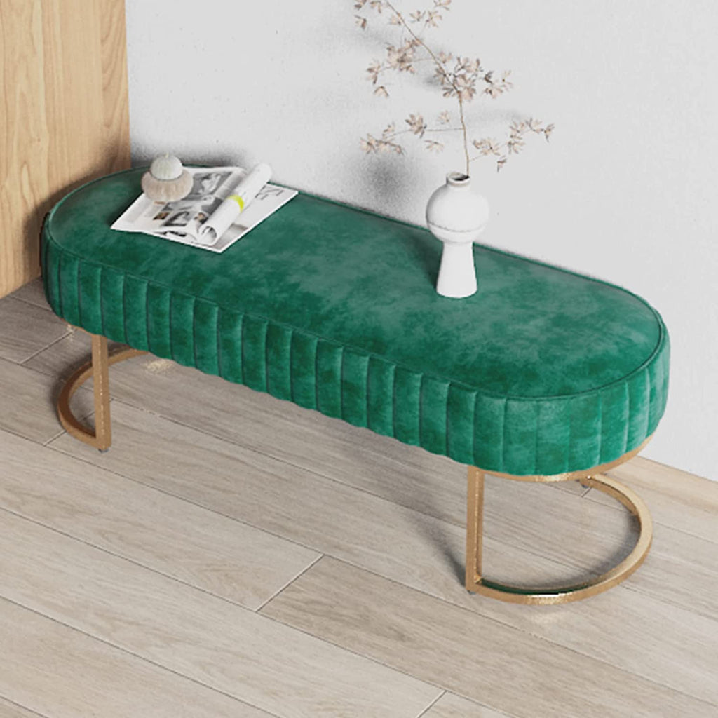 Luxury 3 Seater Bedroom Steel Stool