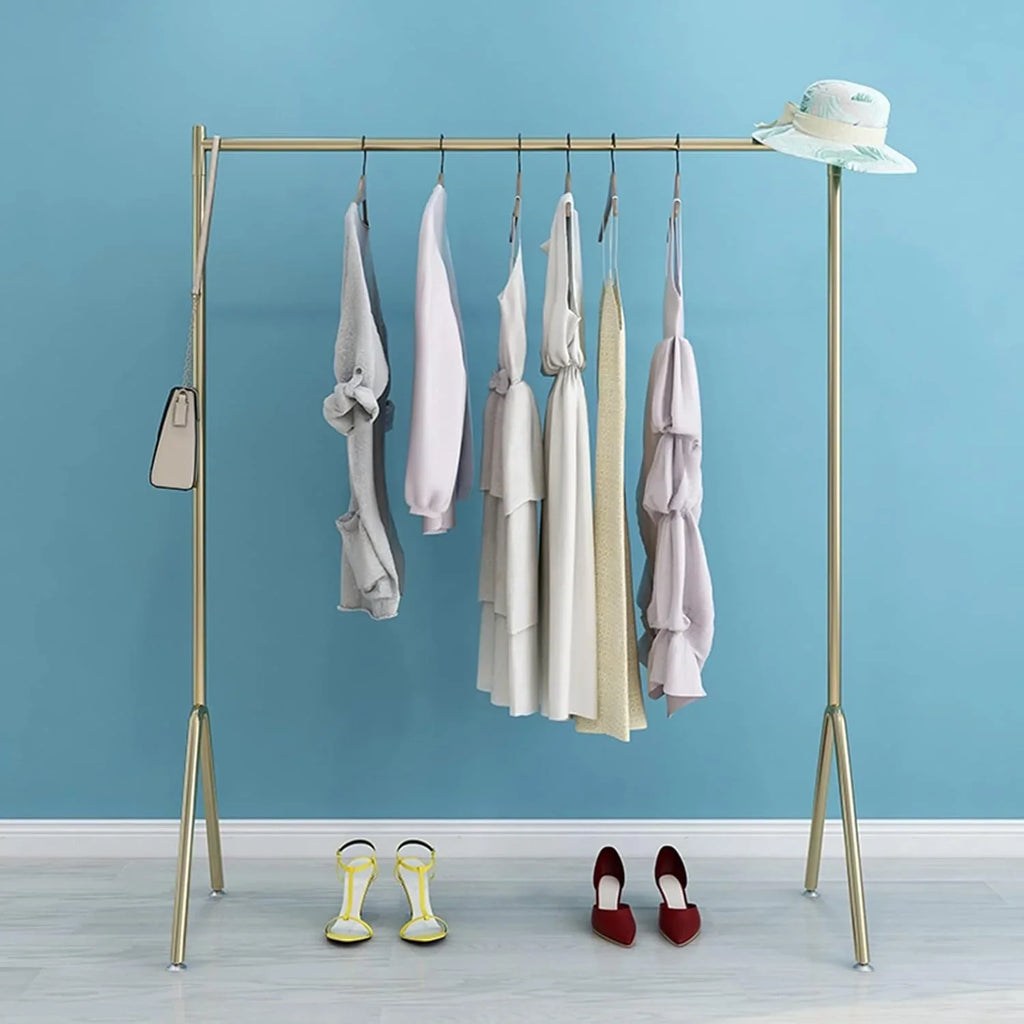 Cloth Hanging Stand Single Pole V Shape Stand