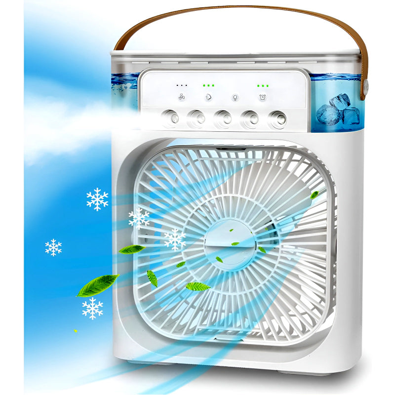 Portable Mini Air Conditioner Mist Fan 10-Inch