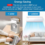 Portable Mini Air Conditioner Mist Fan 10-Inch