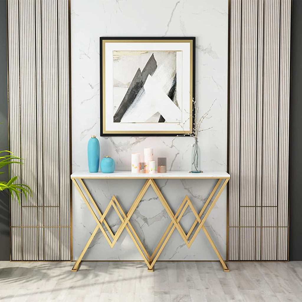 W Model Modern Luxury Console Table