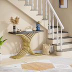 Half Ring Console Hallway Table Entres Table