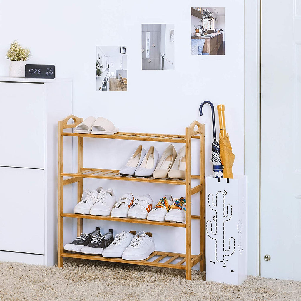Premium Wooden Shoe Rack 3,4,5 Layers