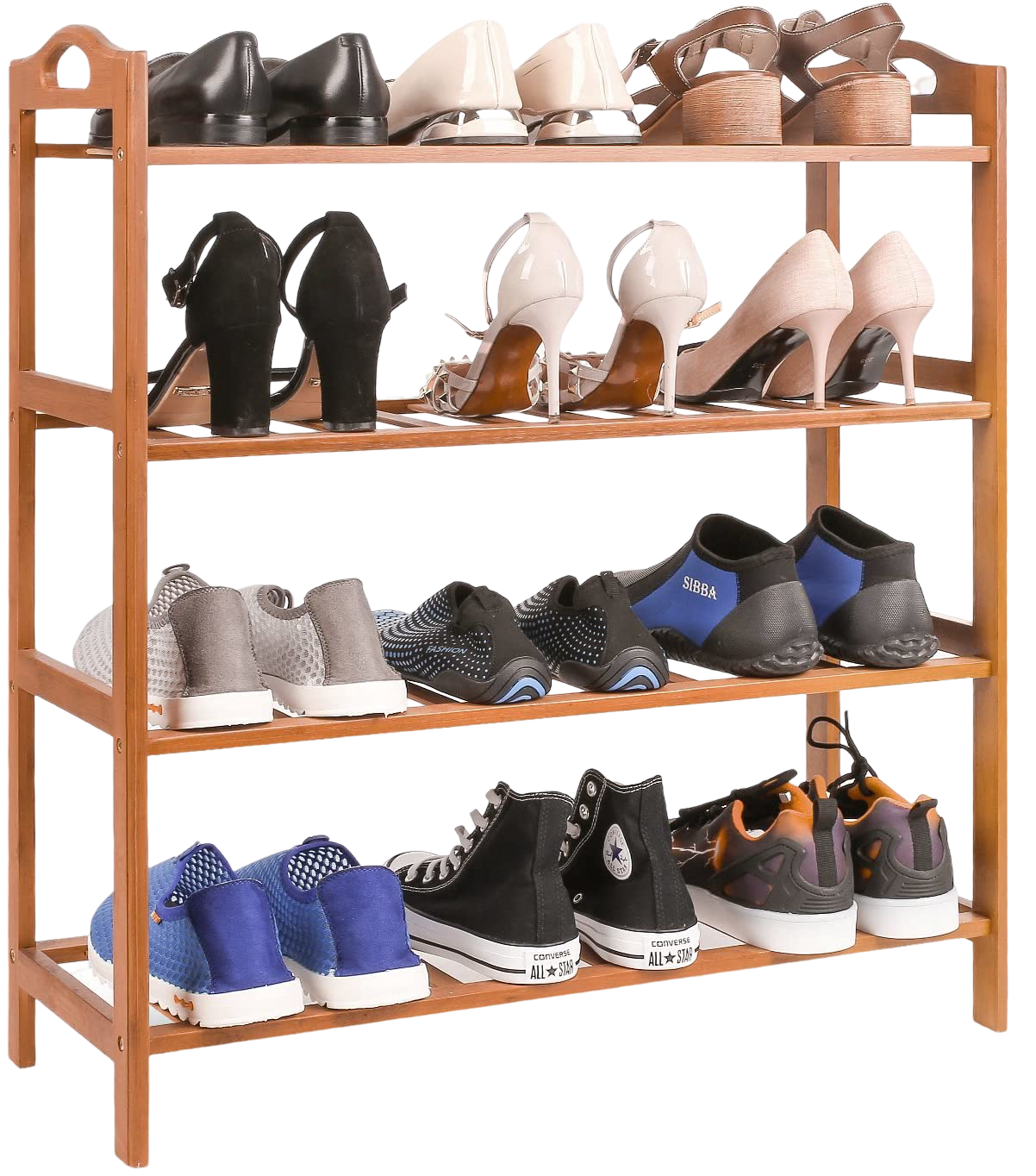 Premium Wooden Shoe Rack 3,4,5 Layers