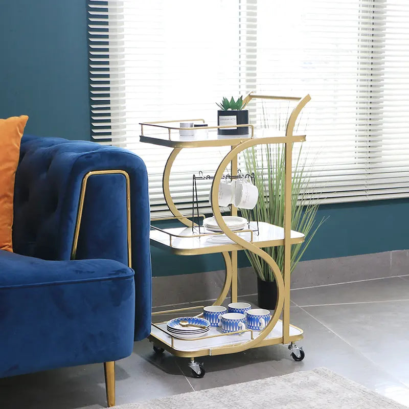 Modern Serving Trolley For Household