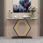 Modern Console Table, Narrow Hallway Tables for Entryway
