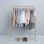 Cloth Hanging Stand Single Pole V Shape Stand