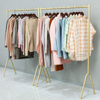 Cloth Hanging Stand Single Pole V Shape Stand