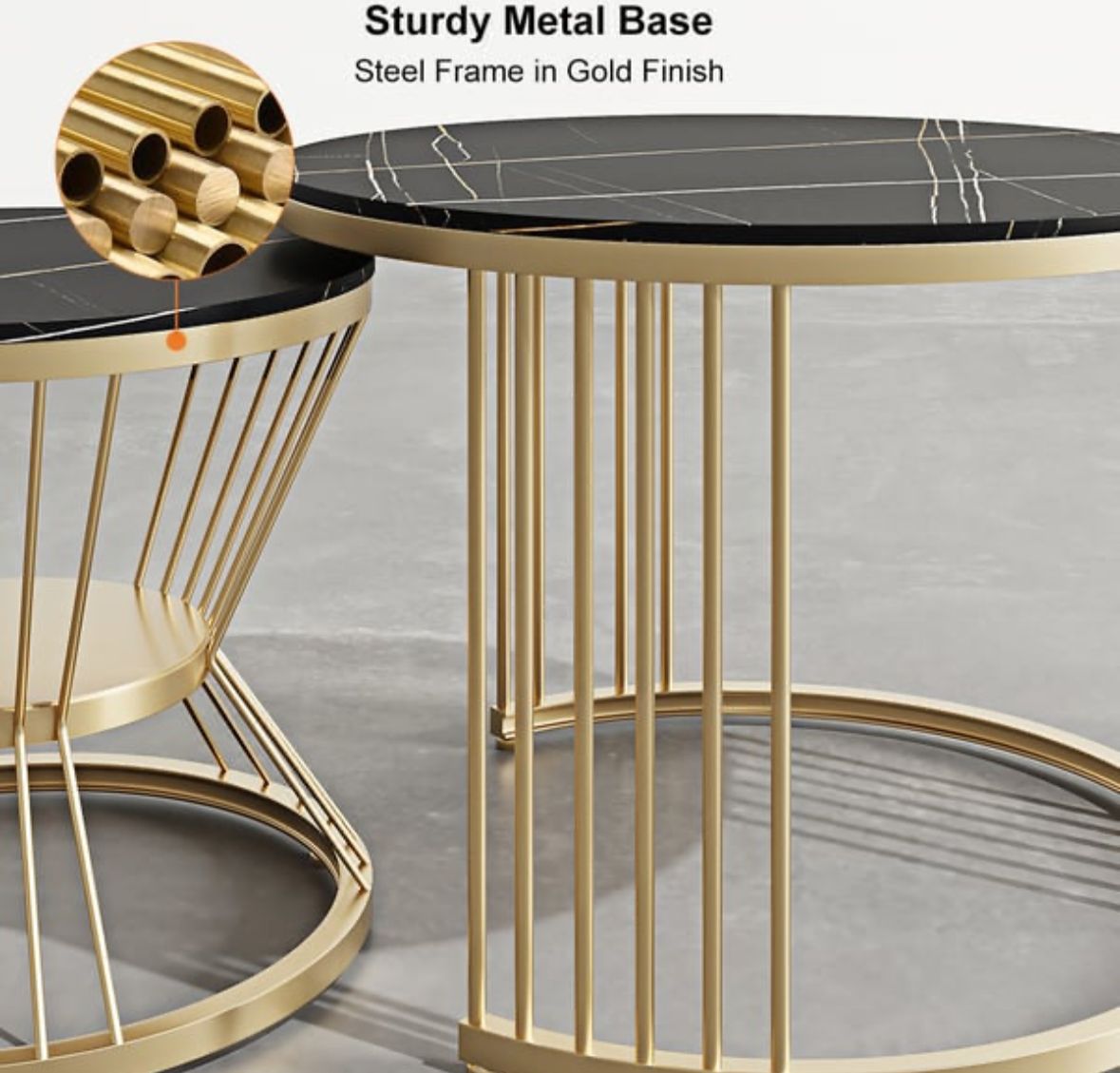 Modern Center Table Set for Living Room