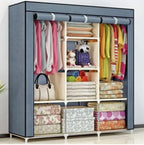 Folding Wardrobe King Size Wardrobe Almari 3 DOOR