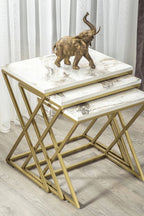 Luxury Space Saving Nesting Table for Living Room