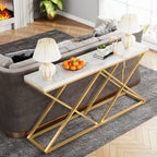 X Model Luxury Console Living Room Table Decor