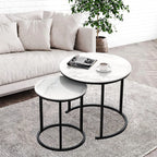 2 Pieces Round Table Set