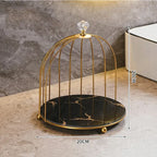 Iron Bird Cage Rack for Lipstick Perfume & Cosmetics