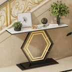 Modern Console Table, Narrow Hallway Tables for Entryway